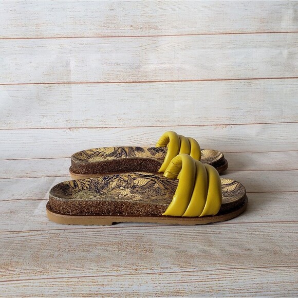 Vince Camuto Kander Leather Slip On Slide Sandals Women's Size/Width 7.5M - Picture 6 of 14